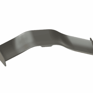 Dekorativer Heckspoiler für Mähroboter ( STL Download )